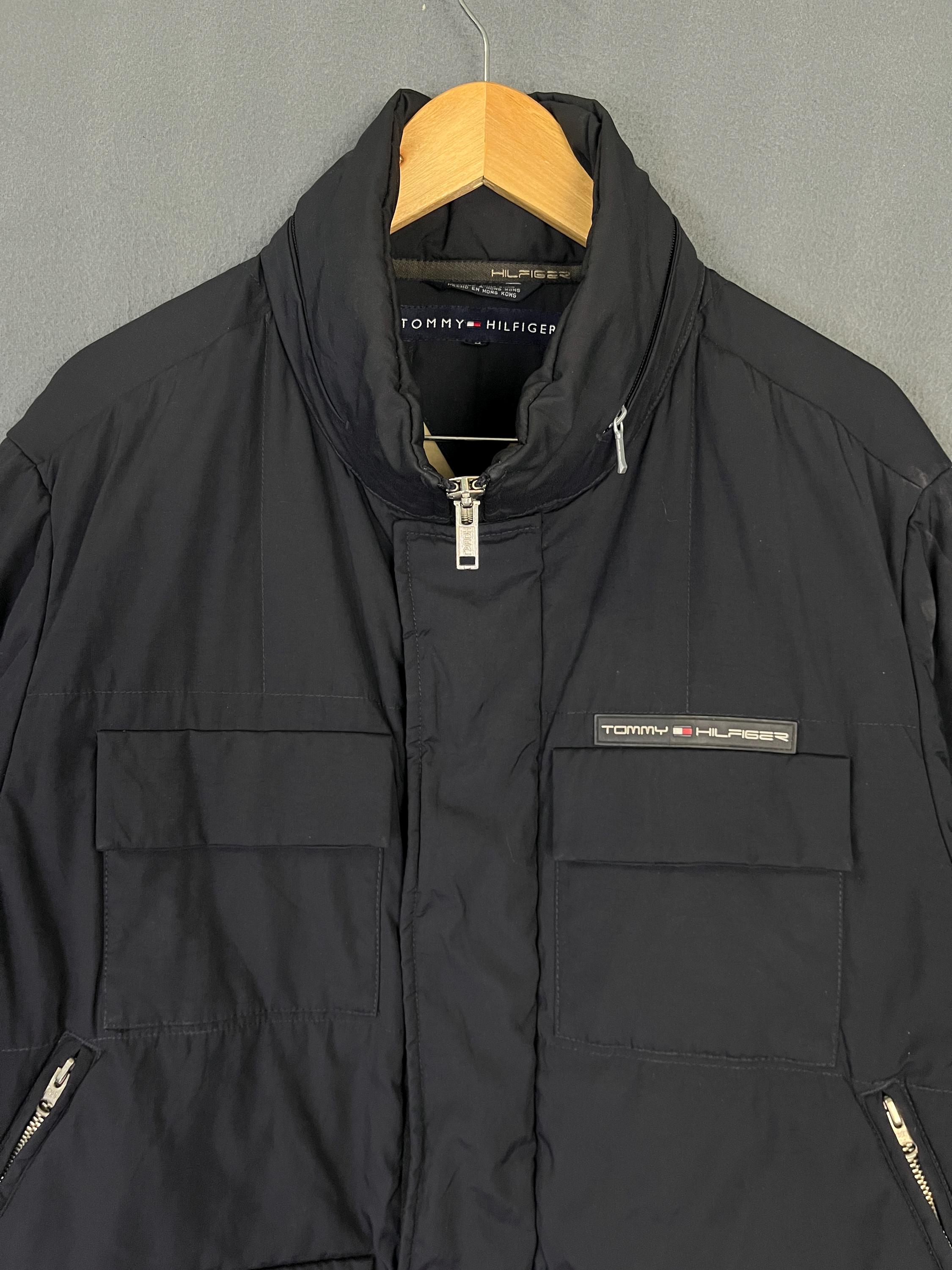 Vintage 90s Tommy Hilfiger Multipocket Puffer Utility Outdoor 