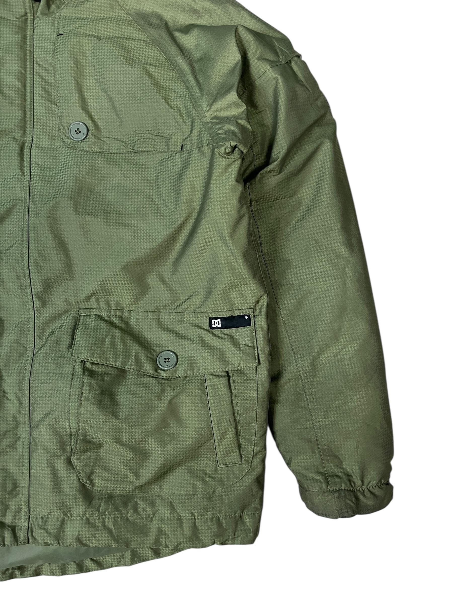 DC Shoe Co USA Tactical Parka Utility Army Green Medium Size Long 