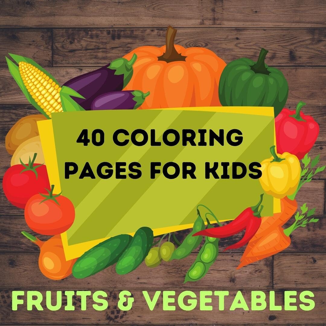 40-coloring-printable-for-kids-fruits-and-vegetables-coloring-etsy