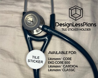 Tile Sticker (Android) Stethoscope Tracker Holder