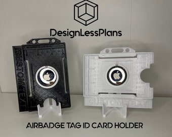 Porte-carte d'identité AirBadgeTag - Airtag pour votre carte d'identité