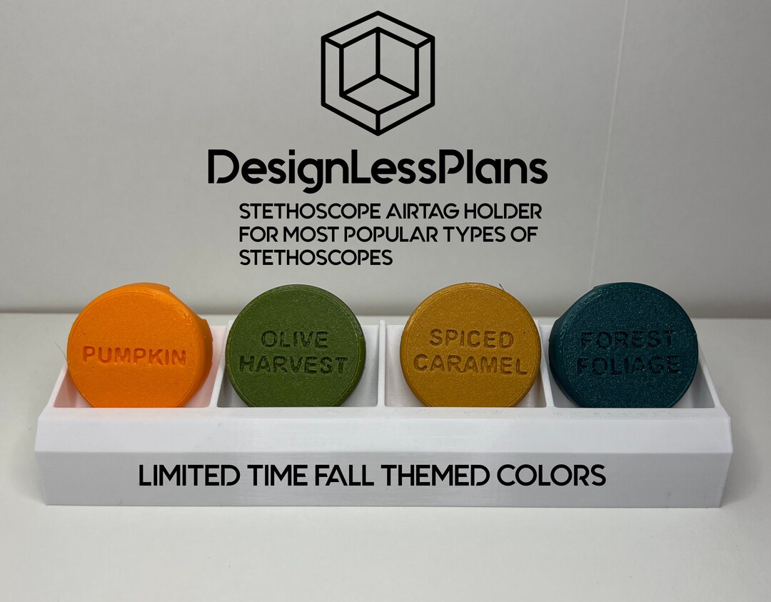 Stethoscope AirTag Holder limited Fall Colors Etsy