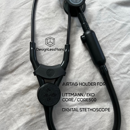 Uchwyt Airtag do stetoskopu cyfrowego Littmann CORE/EKO CORE500