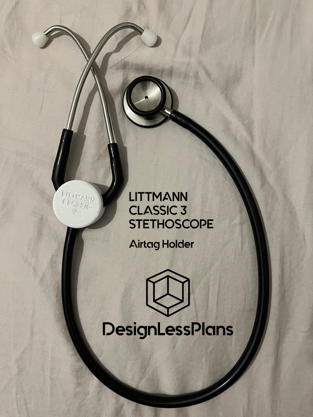 Stethoscope AirTag Holder for Littmann CLASSIC 3 Stethoscope Etsy