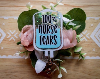 Lustiger Abzeichenhalter - Abzeichenhalter für Krankenschwestern - Geschenk für Sie - Geschenk für Ihn