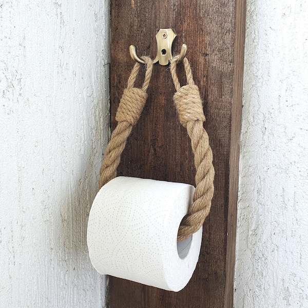 Rope Towel Holder Etsy