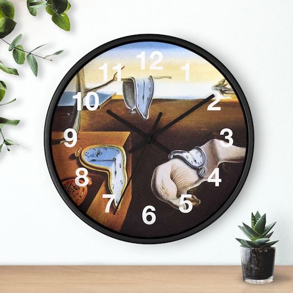 Wall Clock Salvador Dali The Persistence of Memory