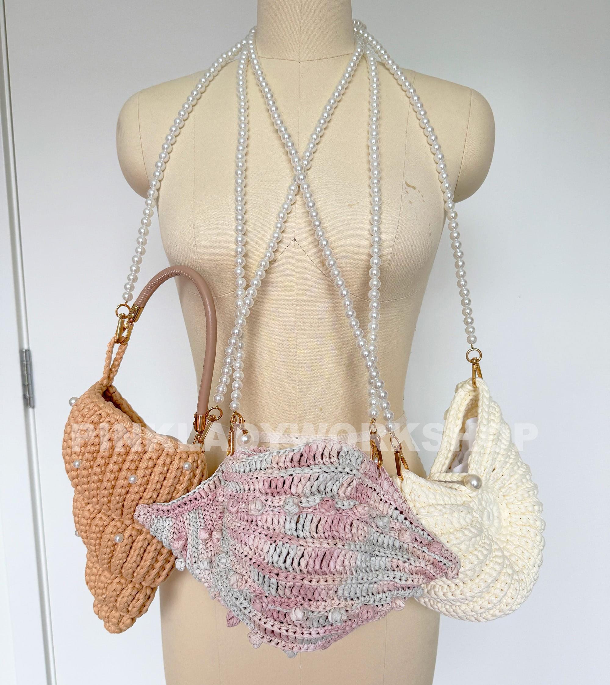 Crochet Spiral Shell Bag: Handmade Boho Crossbody Purse - Etsy