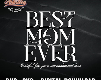 Najlepsza mama na świecie Svg Png | Prezent dla mamy Svg | Dzień Matki Svg | Natychmiastowe pobranie