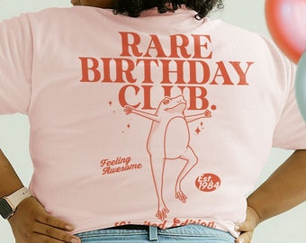 Personalized Leap Year Shirt Unique Birthday Gift for Him Her February 29 TShirt Custom Year Present Leaper Leapling Leap Frog Funny