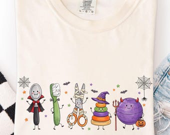 Occupational Therapy Halloween Comfort Colors Shirt, Spooky OT COTA Comfort Colors Tee, Therapist Gift