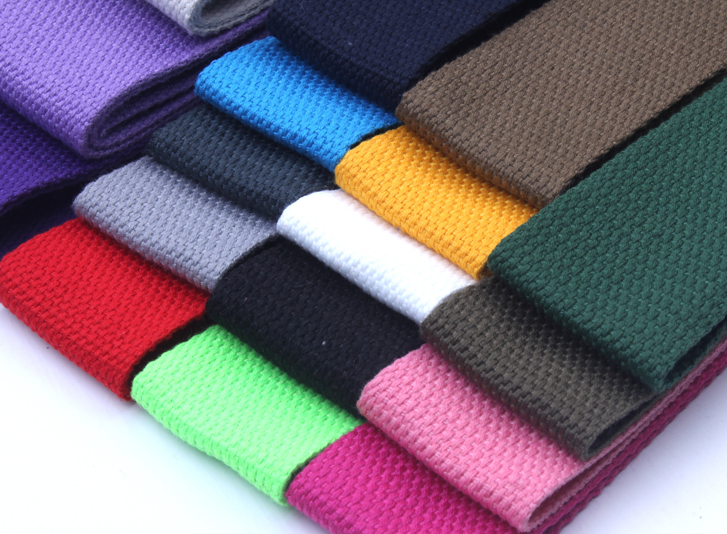 25 Color, 2 Inch Cotton Webbing Heavy Duty Bag Handles, Bag Strap