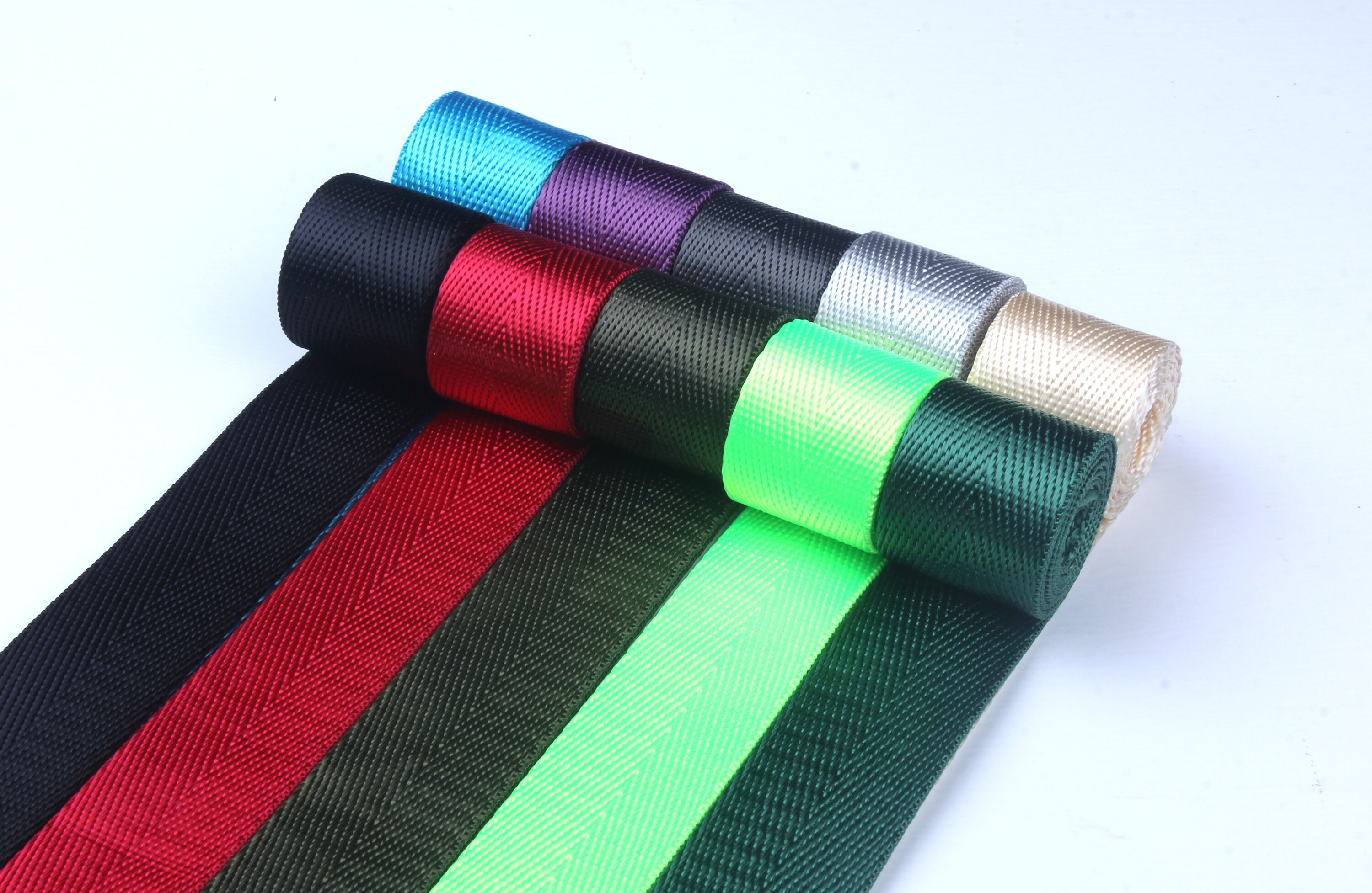 1 inch wide seat belt-herringbone webbing-suitable for clothing luggage accessories-home textile supplies-1yards We002