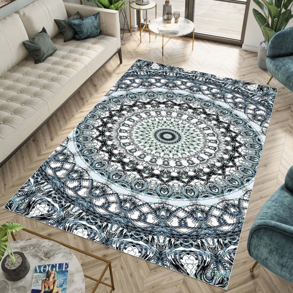 Rectangle Rug Etsy