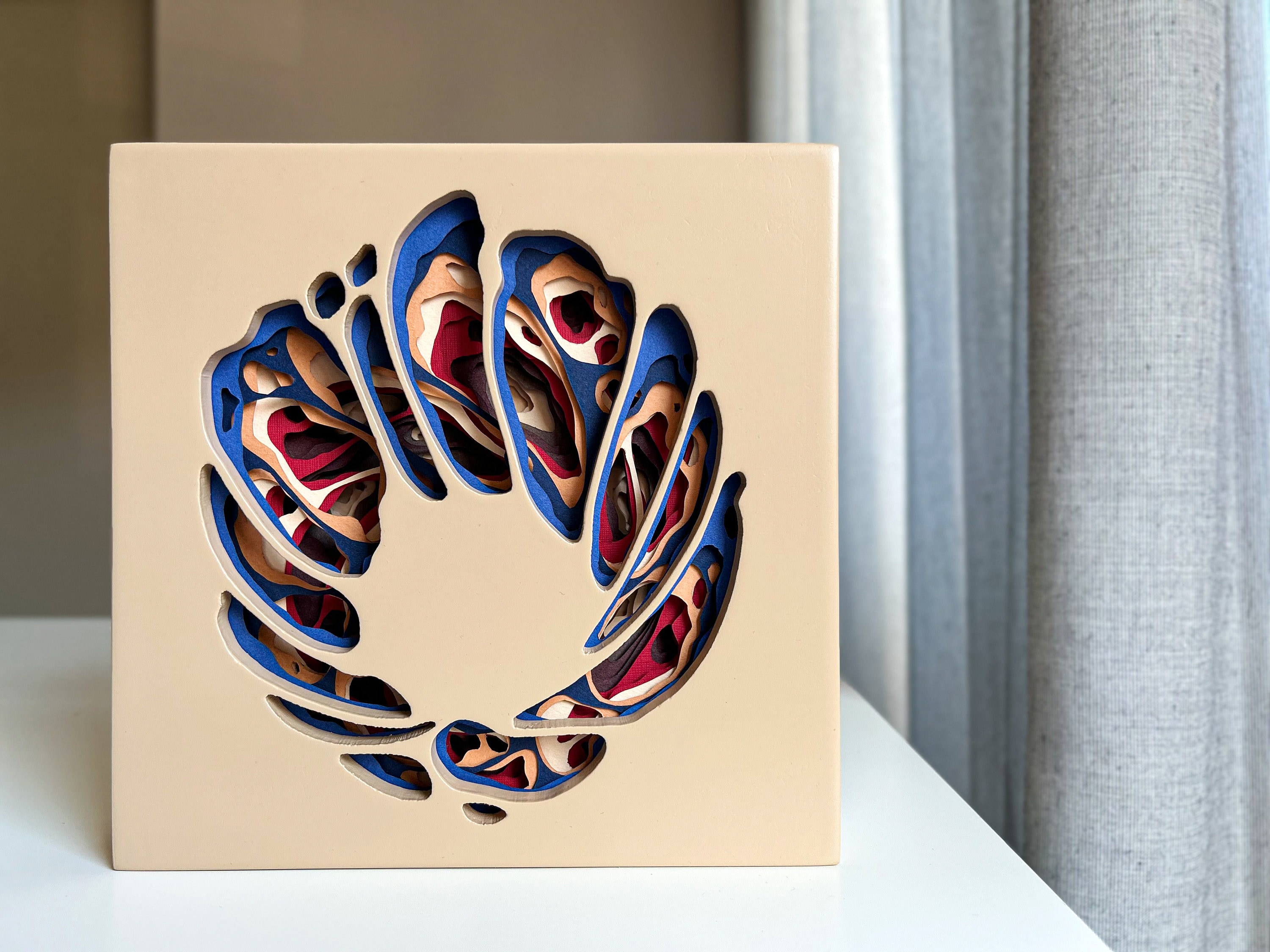 Unique Minimalist Gift Flower Art Original New Home Gift Etsy