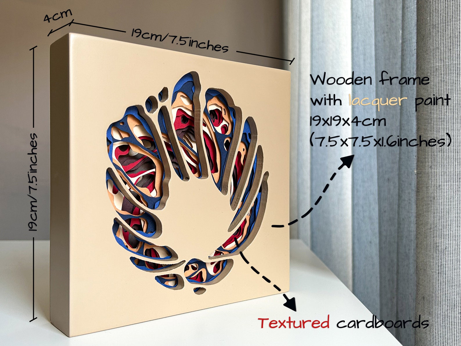 Unique Minimalist Gift Flower Art Original New Home Gift Etsy