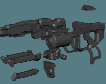 BT-7274 1/12 Scale Accessory STL File - Titanfall 2 3D Printable Model