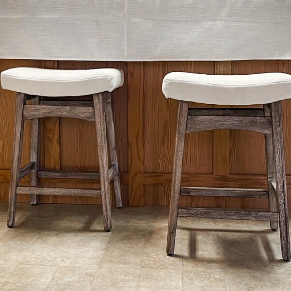 Farmhouse Bar Stools Etsy