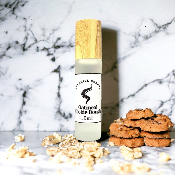Oatmeal Cookie Dough Roller Perfume, Gourmand Scented Perfume, Safe Non-Toxic Perfume, Roll On Perfume