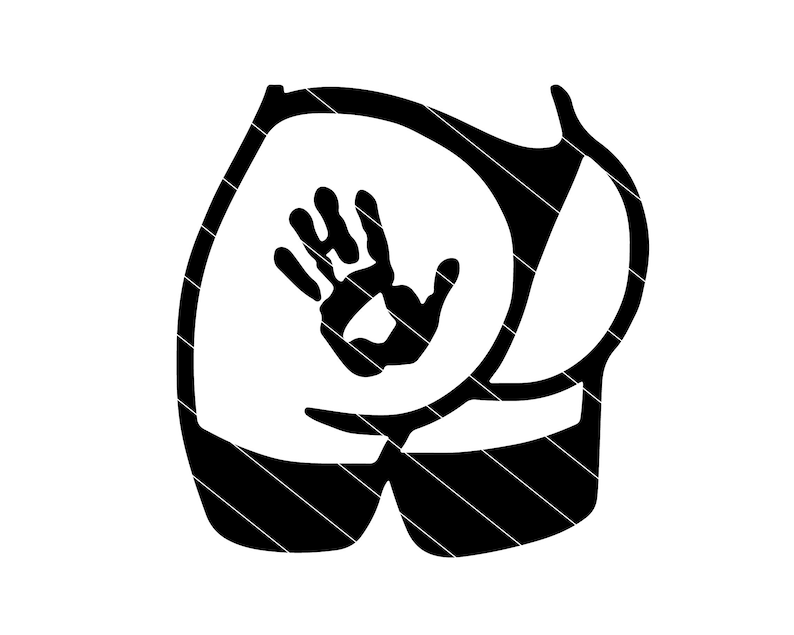 Big Booty PNG Butt Svg Adult Svg Cricut Silhouette Cut - Etsy Canada