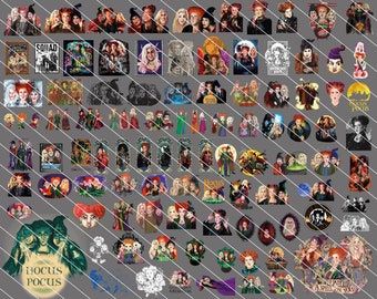 90+ Hocu Pocu PNG Bundle, Halloween Png, Sandersonn Sisterss Png, Hocu Pocu Halloween, Witches Png, Halloween Sublimation Bundle