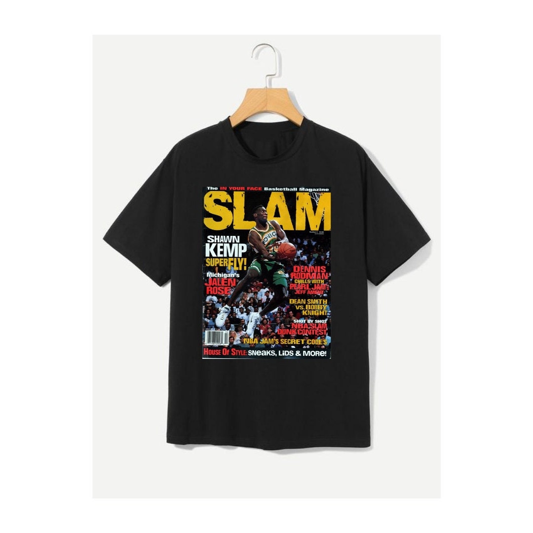 Shawn Kemp Retro Basketball Trading Card Design Active T-Shirt for Sale by  acquiesce13