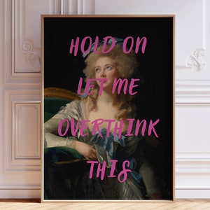 Funny Altered Art Print, Eclectic Print, Altered Vintage Painting, Funny Classic Art Print, Remade Classical Art, Printable Maximalist Art