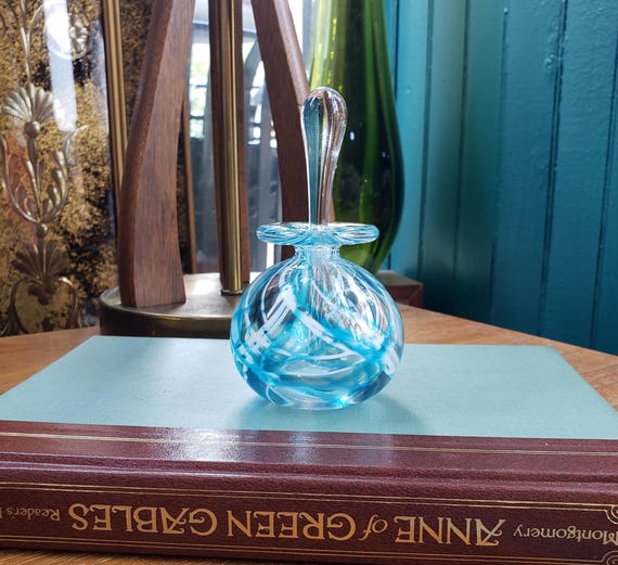 Hand Blown Perfume Bottle - image 1