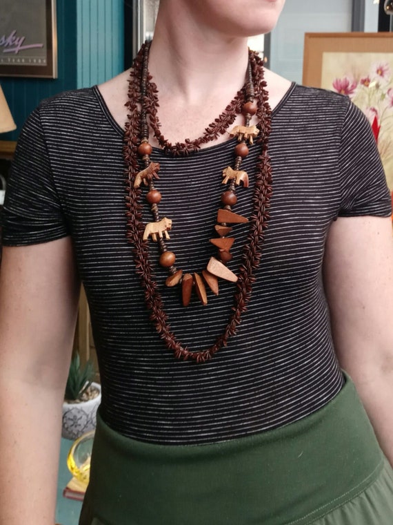 Wooden Seed Neckless Bundle - image 2