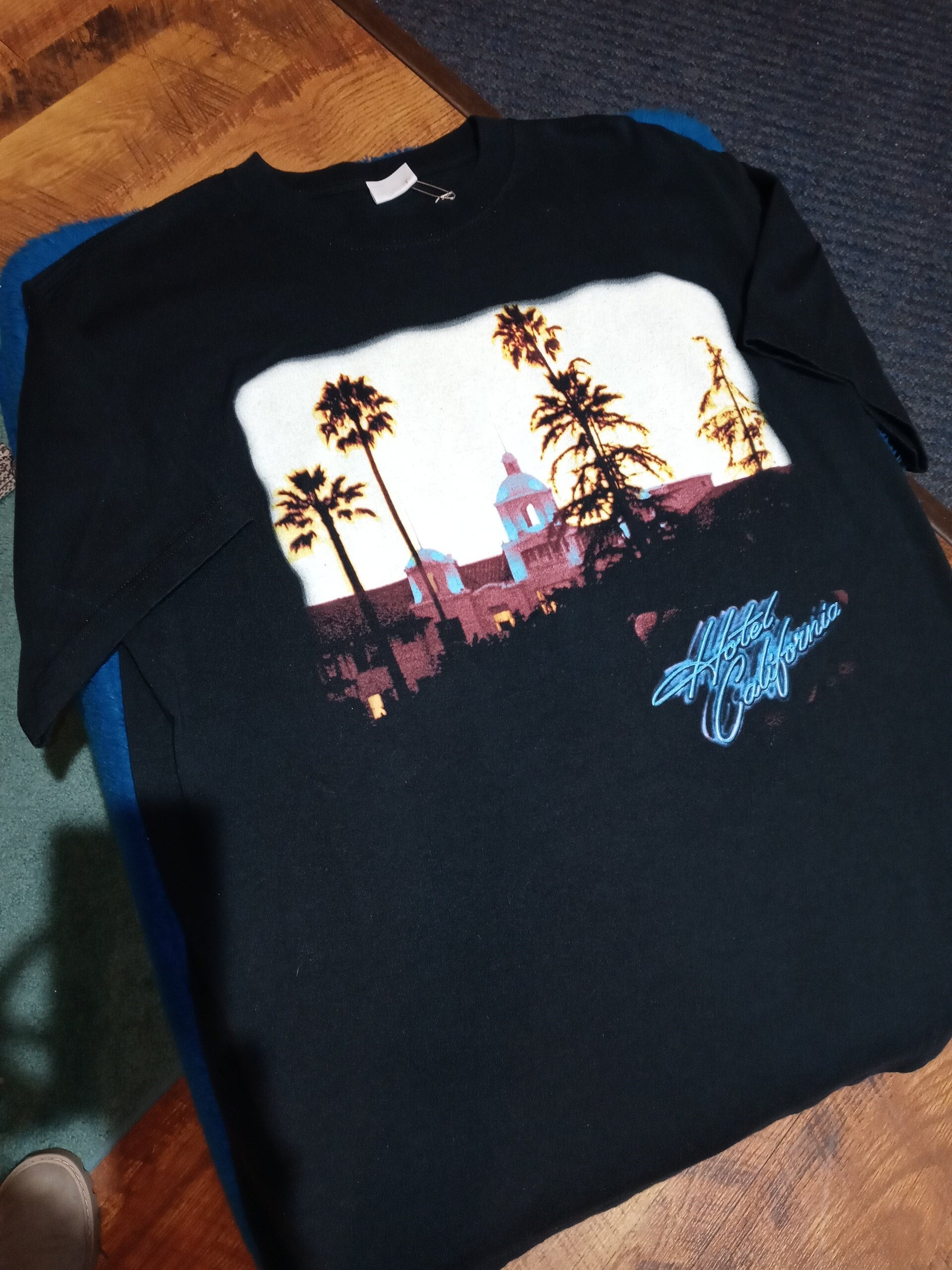 90s EAGLES HOTEL CALIFORNIA Tシャツ The Eagles Hotel California T-Shirt Size Large | eBay