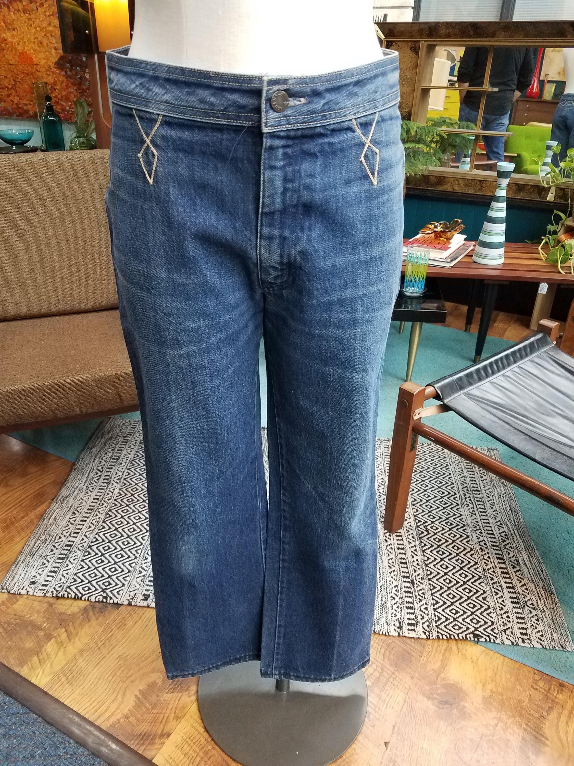 YA159 まいり 70s USA ViCEROY JEANSバギーパンツ ブーツカット