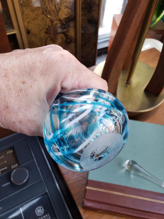 Hand Blown Perfume Bottle - image 2