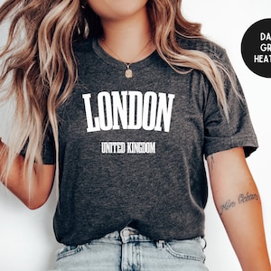 London Shirt Gift London England T-Shirt London Travel Shirt, Gift for UK Traveler United Kingdom shirt British Shirt London Travel Shirt