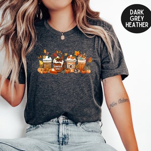 Pumpkin Spice Latte Shirt: Cozy Coffee Lover Tee