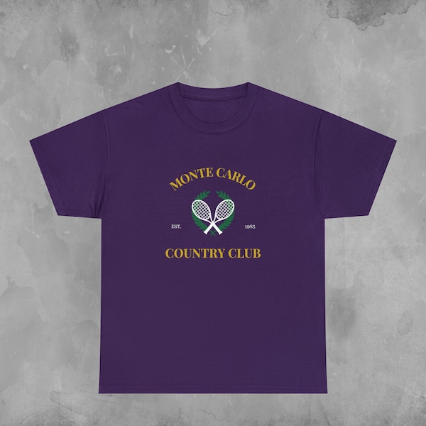 Monte Carlo Country Club Shirt - Etsy