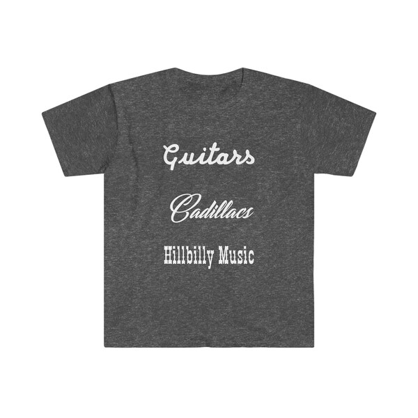 Guitars and Cadillacs Shirt Etsy