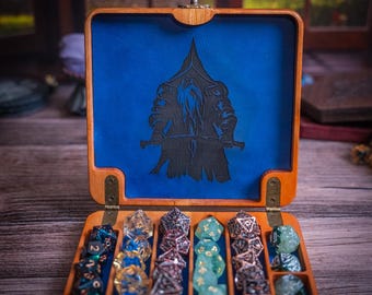 Cofre de Dados com Tema de Gandalf e Pacote de Dados com Núcleo Líquido