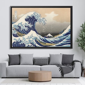 La grande onda di Kanagawa Hokusai Stampa artistica La grande onda Arte Hokusai Poster La grande onda di Kanagawa Hokusai Arte murale La grande onda Stampa