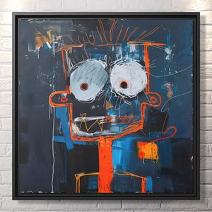 Graffiti Canvas Wall Art Street Art Graffiti Print Urban Wall Decor Modern Canvas Art Abstract Contemporary Painting Art Housewarming Gift