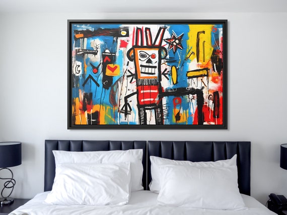 Modern Art Canvas Street Art Print Abstract Wall Art Graffiti Art Print Large Canvas Art Trendy Wall decor Urban Art Canvas Abstract Print