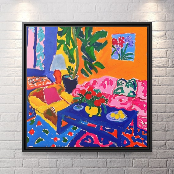 Henri Matisse Canvas Henri Matisse Print Henri Matisse Art Matisse Canvas Print Henri Matisse Poster Matisse Gallery Wall Matisse Painting