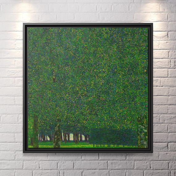 Gustav Klimt The Park Gustav Klimt Famous Painting Klimt Art Print Huge Canvas Home Decor Gustav Klimt Landscape Klimt The Park Klimt Art