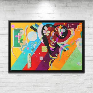 Wassily Kandinsky Composition IX Wall Art Kandinsky Painting Famous Abstract Art Kandinsky Print Large Abstract Painting Kandinsky Artwork