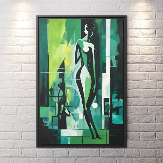 Wall Art Picasso Pint Modern Cubism Painting Picasso Canvas Big Painting Pop Culture Poster Picasso Cubist Wall Art New Homeowner Gift Print