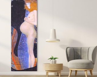 Gustav Klimt Hope Gustav Klimt Famous Painting Klimt Wall Art Gustav Klimt Print Gustav Klimt Hope Painting Art Nouveau Gustav Klimt Hope