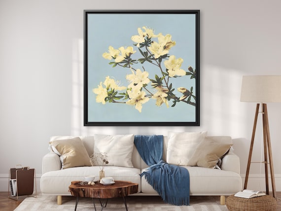 Ogawa Kazumasa Vintage Japanese Azaleas Ogawa Kazumasa Wall Art Vintage Flower Kazumasa Botanical Print Japanese Art Print Flower Azaleas