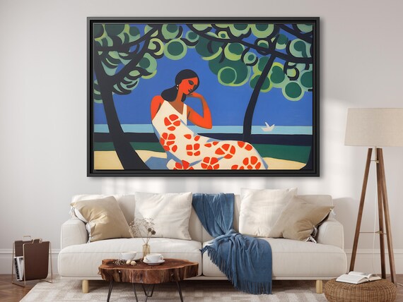 Henri Matisse Canvas Print Matisse Fauvism Henri Matisse Art Matisse Landscape Henri Matisse Poster Matisse Abstract Henri Matisse Print