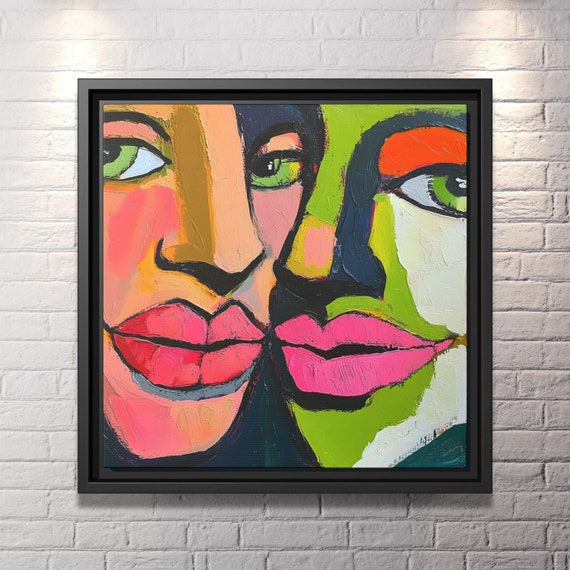 Wall Art Picasso Pint Modern Cubism Painting Picasso Canvas Big Painting Pop Culture Poster Picasso Cubist Wall Art New Homeowner Gift Print