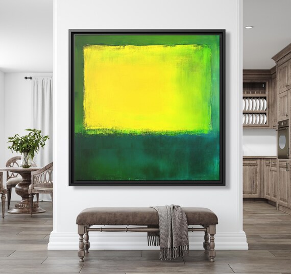 Mark Rothko Painting Gallery Wall Frames Mark Rothko Wall Art Minimalism Painting Abstract Art Work Mark Rothko Poster Huge Wall Art Rothko
