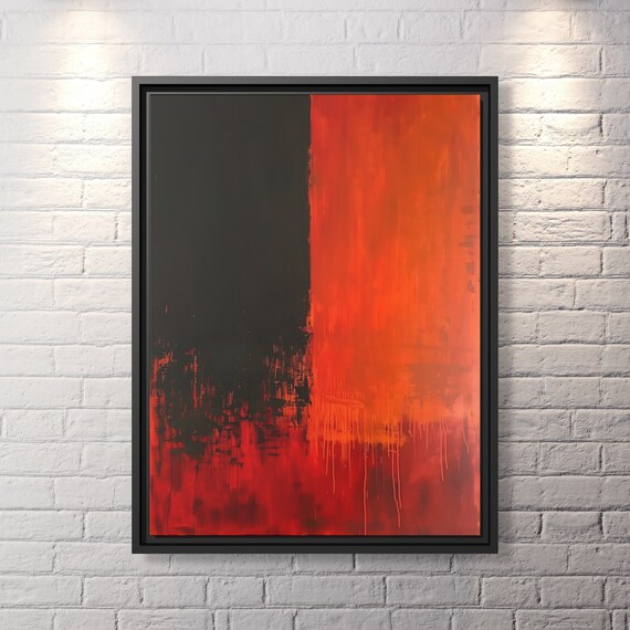 Mark Rothko Wall Art Minimalism Painting Rothko Print Work Mark Rothko Painting Famous Abstract Art Rothko Canvas Large Abstract Painting